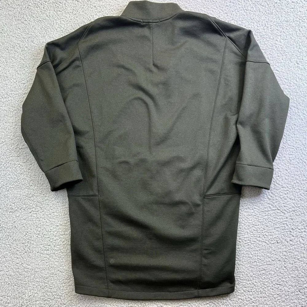 Lululemon‎ Take A Stroll Jacket Dark Olive Green Womens Size 8